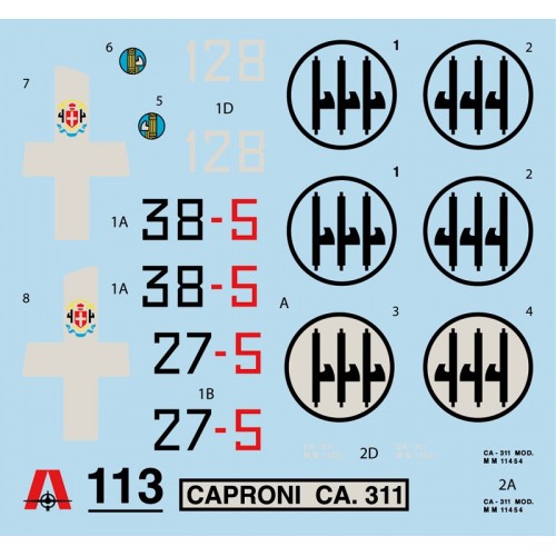 Caproni. CA.311 1/72