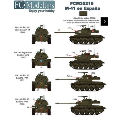 Calcas AMX-30 en España 1/35 2