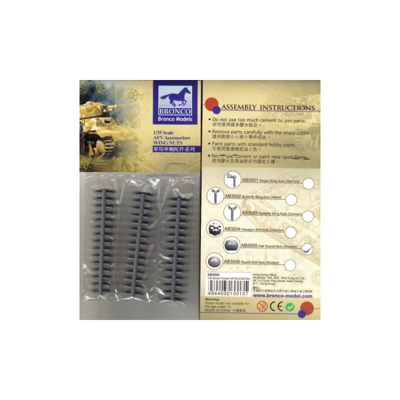 Remache cortado multiuso (90 unidades) en plástic