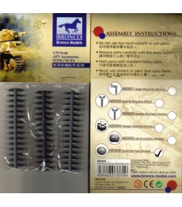 Remache redondo multiuso (90 unidades) en plástico