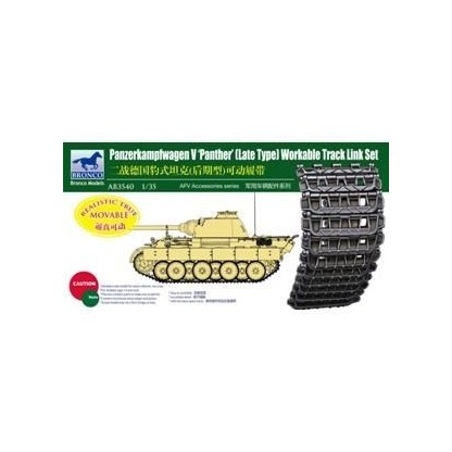 Set orugas de eslabones para Panther late type 1/35