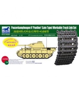Set orugas de eslabones para Panther late type 1/35