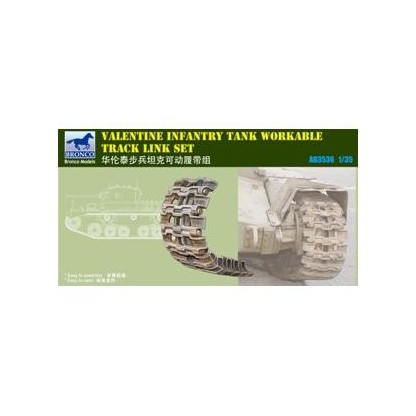 British Valentine MK.I Tank Workable Track link Set 1/35