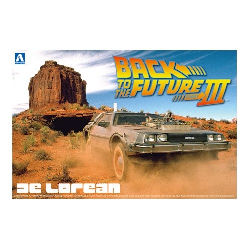 Delorean Dmc Back To The Future 3 1/24