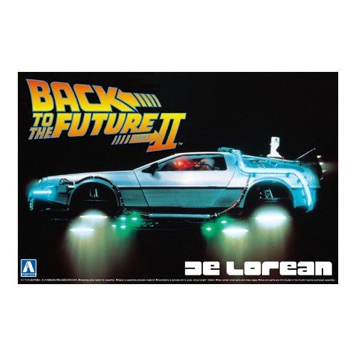 Delorean Dmc Back To The Future 2 1/24