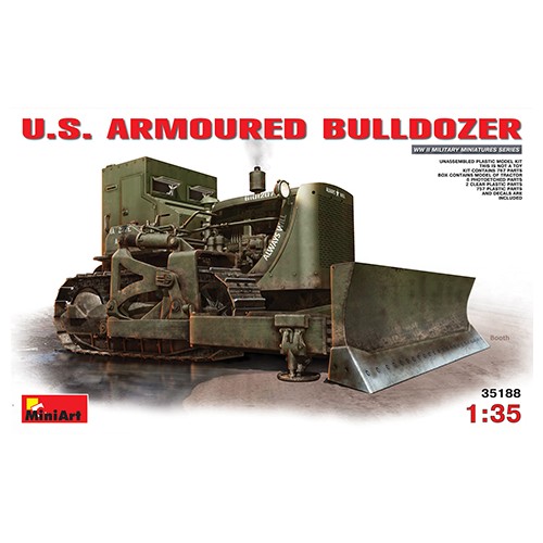 U.S.  ARMY BULLDOZER 1/35