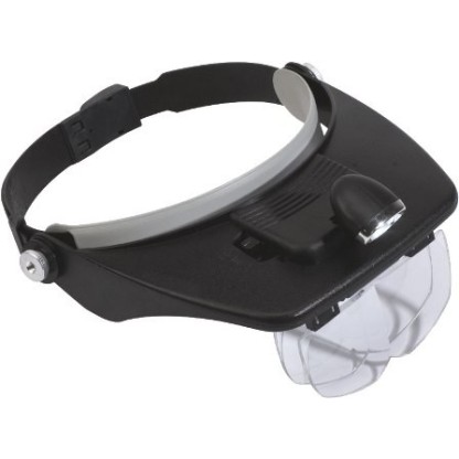 GAFAS CON LUPA Y LUZ,4 aumentos 1.2-1.8-2.5 y 3.5