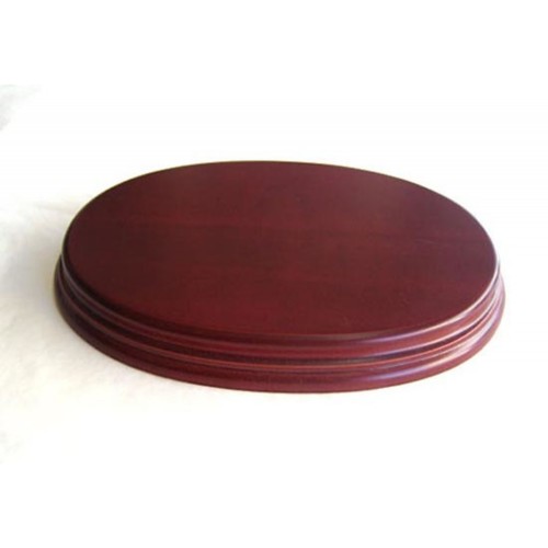 PEANA 22mm Ovalada 32x20 ctms. Caoba