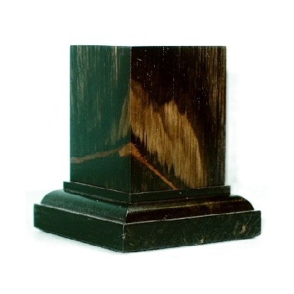 PEANA Pedestal 65mm Cuad. 3x3 Ebano-Ebano 2