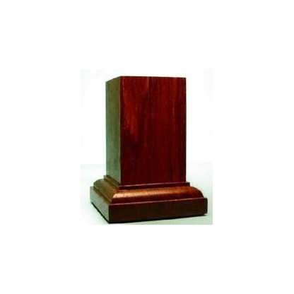 PEANA Pedestal 65mm Cuad. 4x4 PaloRojo-Ebano