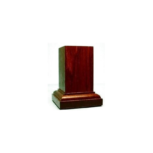 PEANA Pedestal 65mm Cuad. 3x3 PaloRojo-Ebano