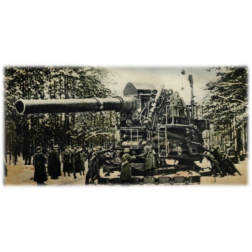 M1 Super Heavy Howitzer 35.5cm WWII German 1/35