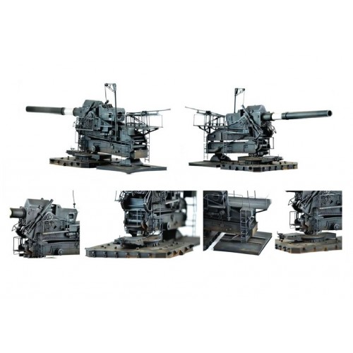 M1 Super Heavy Howitzer 35.5cm WWII German 1/35