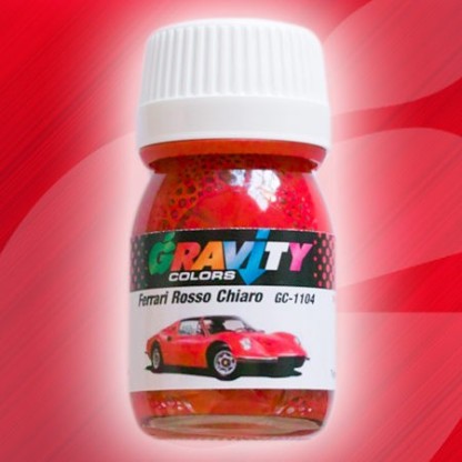 Ferrari Rosso Chiaro Gravity Colors Paint– GC-1104