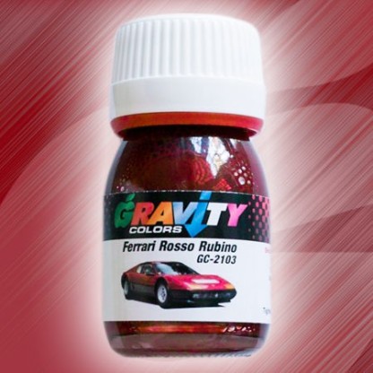 Ferrari Rosso Rubino Gravity Colors Paint– GC-2103
