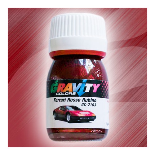 Ferrari Rosso Rubino Gravity Colors Paint– GC-2103