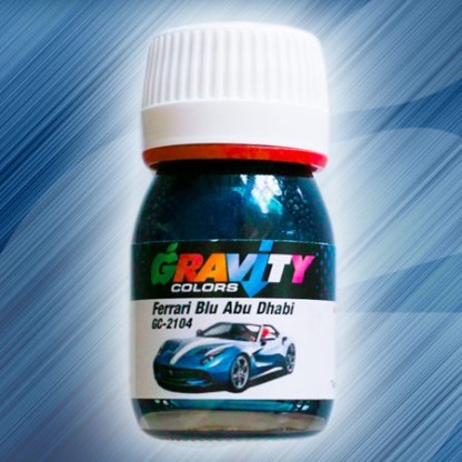 Ferrari Blu Abu Dhabi Gravity Colors Paint– GC-2104