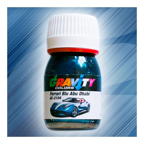 Ferrari Blu Abu Dhabi Gravity Colors Paint– GC-2104