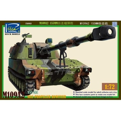 M109A2 155MM Self-Propelled Howitzer 1/72