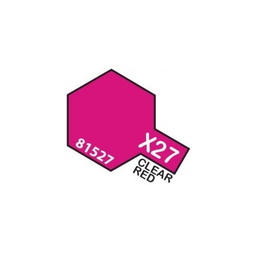 ROJO TRANSPARENTE BRILLO TAMIYA