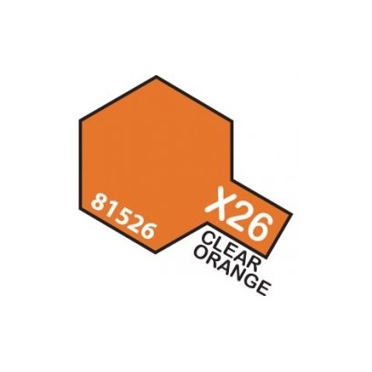 NARANJA TRANSPARENTE BRILLO TAMIYA