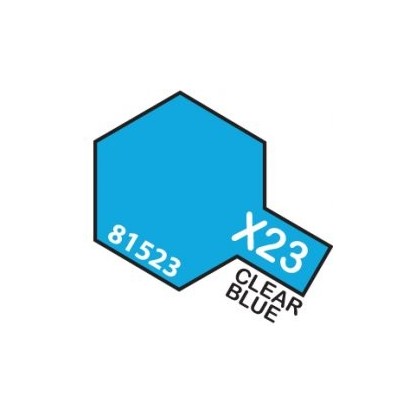 AZUL TRANSPARENTE TAMIYA ACRILICO