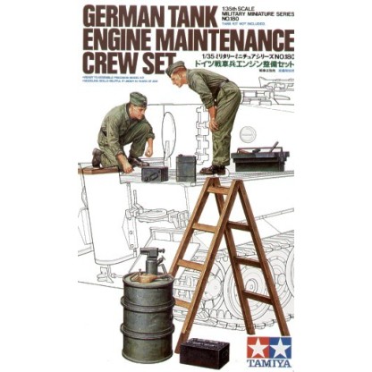German (WWII) Tank Engine Maintenance Crew Set 1/35