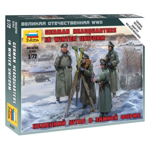 German headquarters in winter uniform 1/72