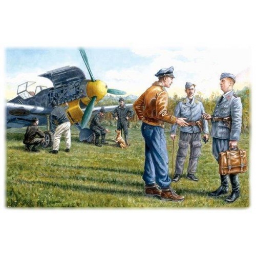 WWII Luftwaffe Pilots and Ground Personnel 1939-1945 1/48