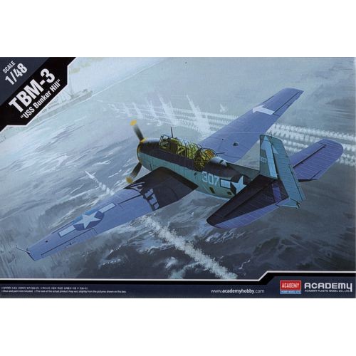 Grumman TBM-3 Avenger USS Bunker Hill (Accurate Miniatures) 1/48