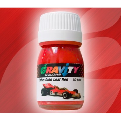 Lotus Gold Leaf Red Gravity Colors Paint– GC-1108