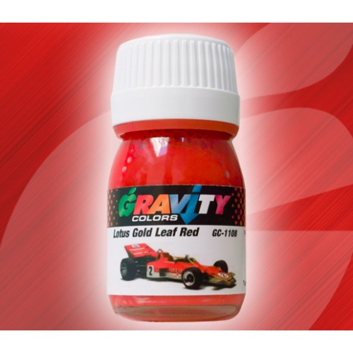 Lotus Gold Leaf Red Gravity Colors Paint– GC-1108