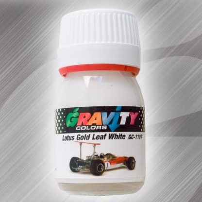 Lotus Gold Leaf White Gravity Colors Paint– GC-1107