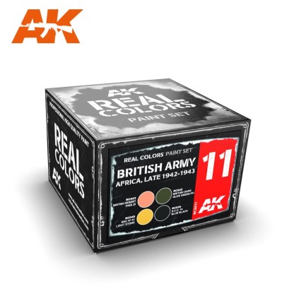 BRISTISH ARMY AFRICA, LATE 1942-1943 SET