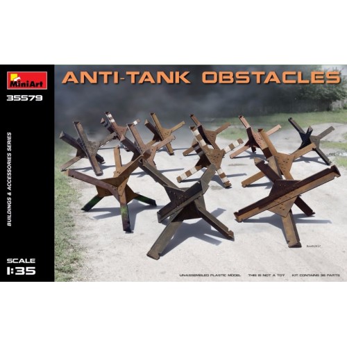 Anti-tank Obstacles. 1/35
