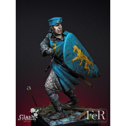 French Knight Albigensian Crusade, 1209 75 MM.