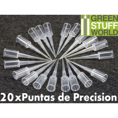 Puntas de Precisión para botes Pegamento