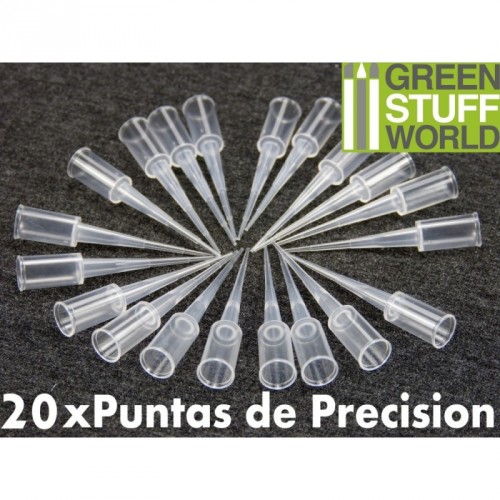 Puntas de Precisión para botes Pegamento
