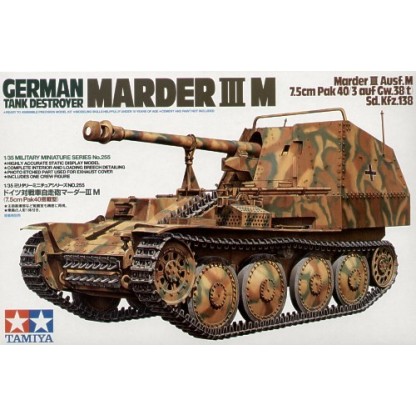 Marder III Ausf.M Sd.Kfz.138 7.5cm PaK-40/3 auf Gw.38(t) 1/35