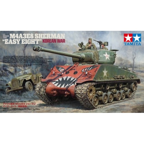 U.S. Medium Tank M4A3E8 Sherman "Easy Eight" Korean War 1/35