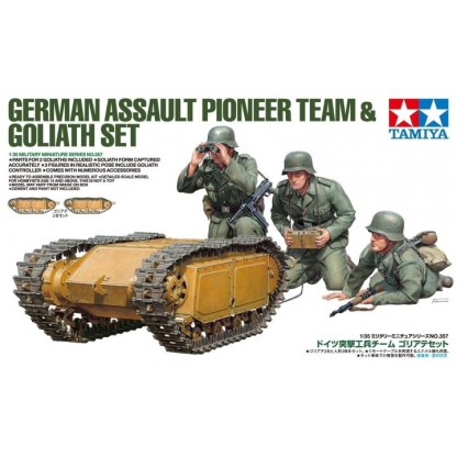 German Assault Pioneer Team & Goliath Set 1/35