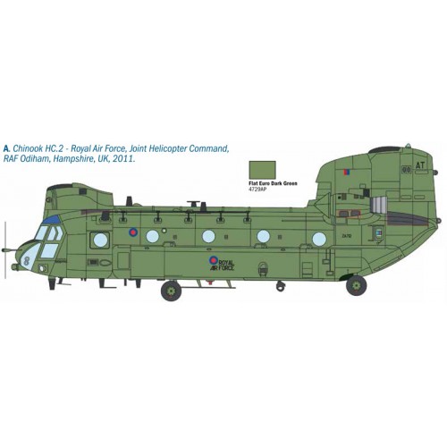 Boeing Chinook HC.2 CH-47F 1/48