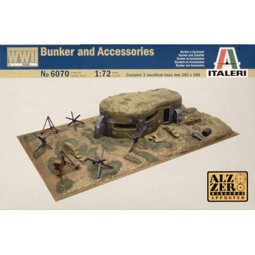 WWII Bunkers and Accessories 1/72