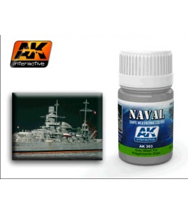 Lavado Gris Para Barcos DE LA Kriegsmarine