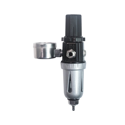 Sparmax regulator with filter & gauge 1/4 to 1/8