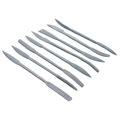 Juego de 8 pinzas pequeñas 6.5 ctms.