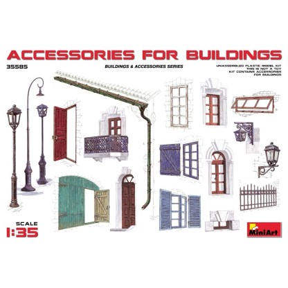 Accessories for Buildings 1/35
