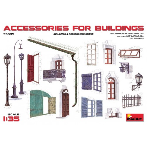 Accessories for Buildings 1/35