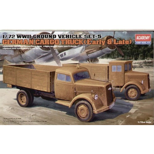 Opel Cargo Truck WWII German. 1/72