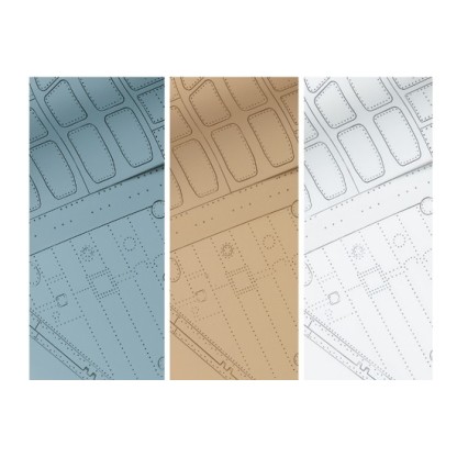 Panel Line Accent Color - Brown 2